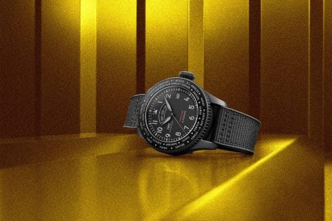 IWC Schaffhausen watch: modern, sophisticated, Special Ops style.