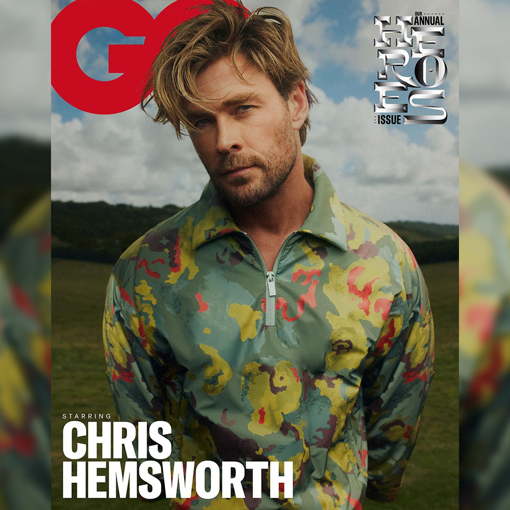 Chris Hemsworth - Interviews and Magazines via Instagram