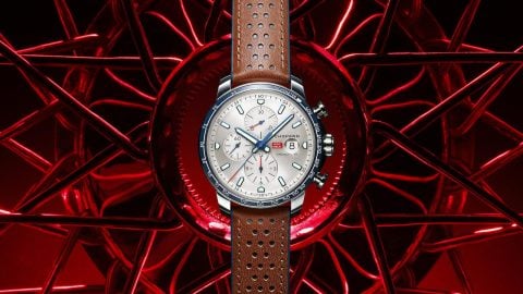 Chopard Mille Miglia: iconic watch with leather strap.