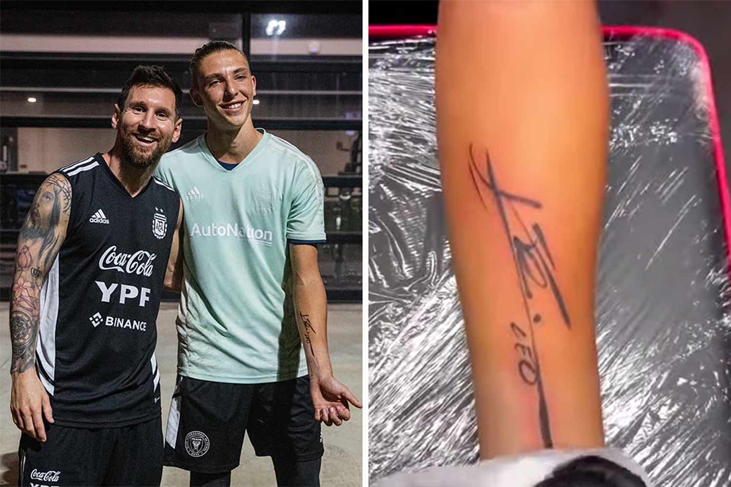 Messi Tattoo photos | IMAGO
