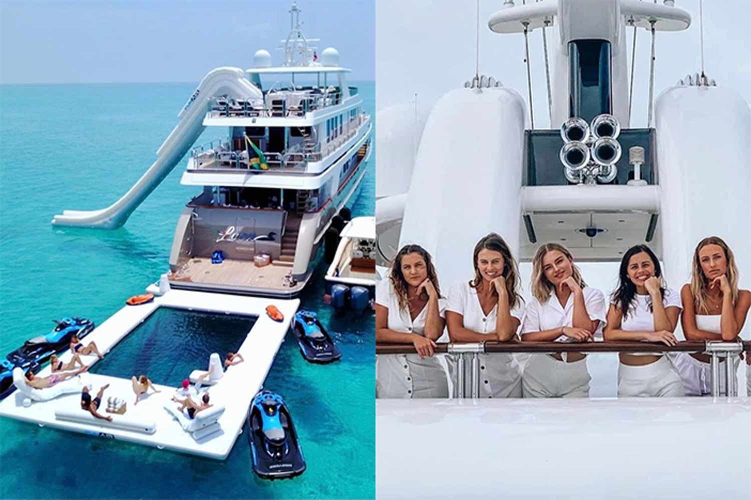 luxury yacht crew salary
