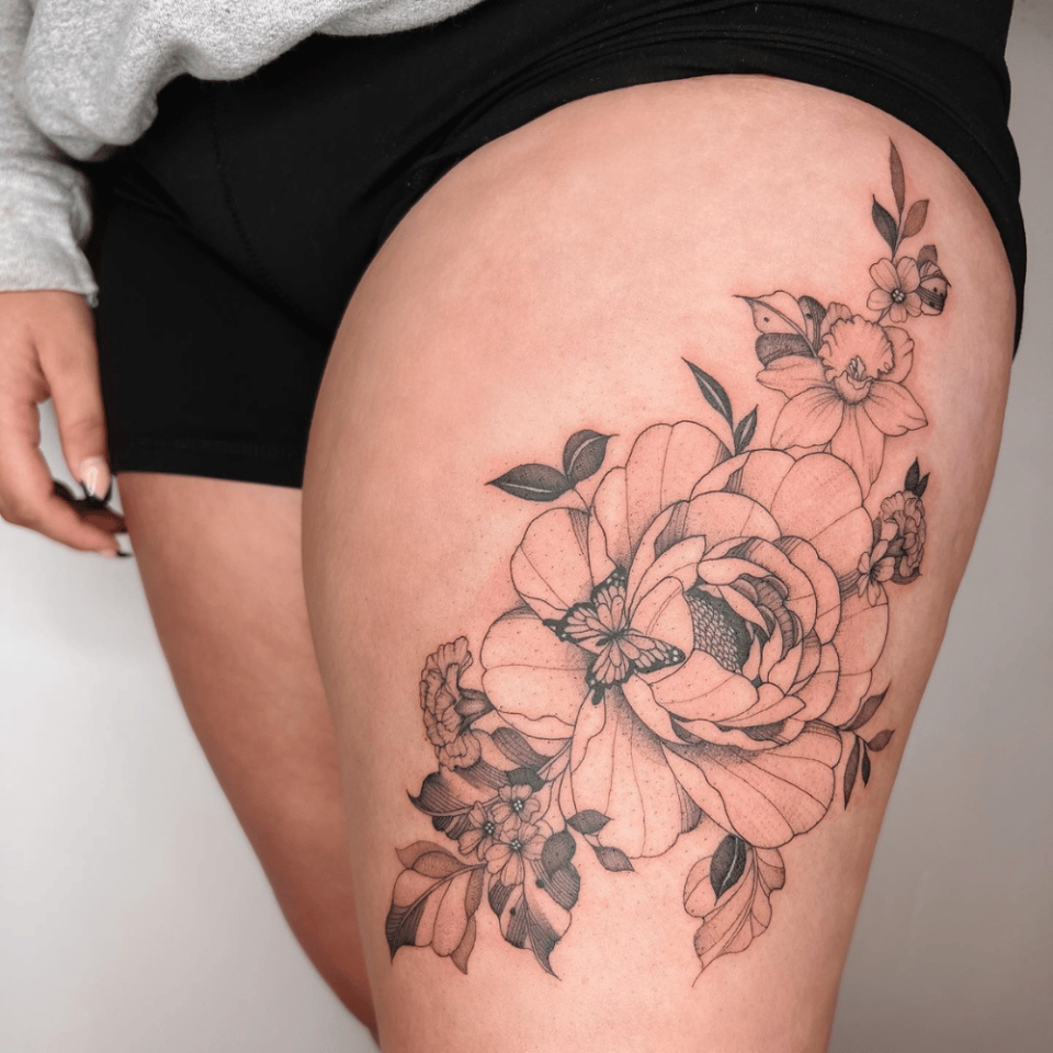 30 Hip Tattoo Ideas and Designs to Copy for 2020
