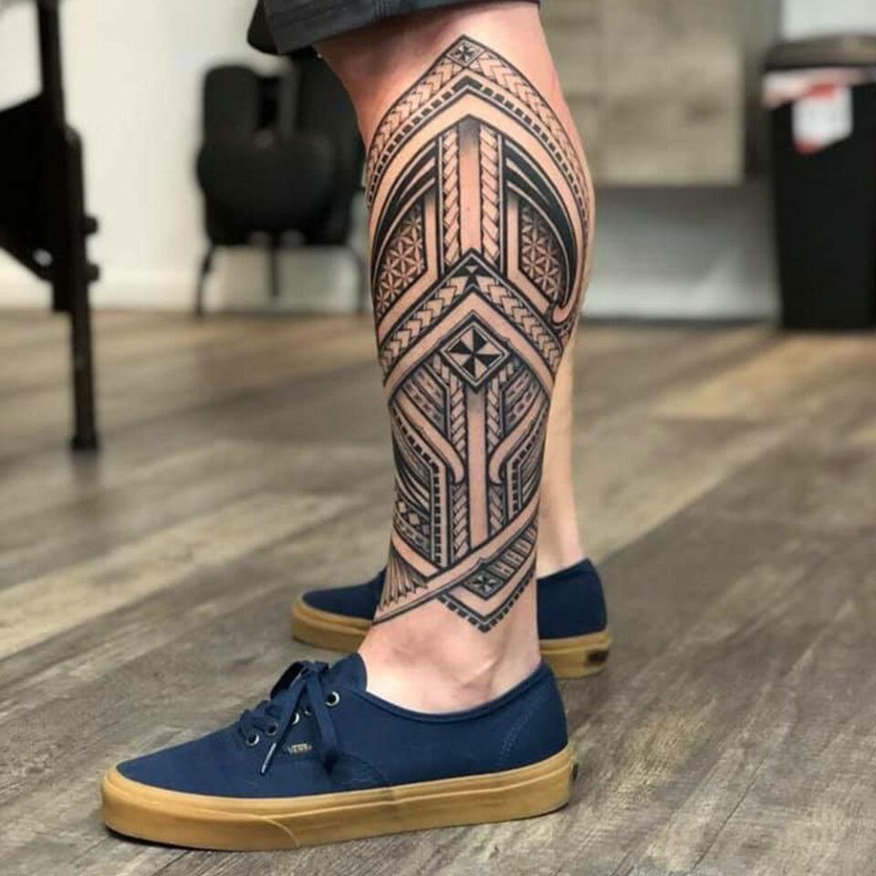 102 Graceful Tribal Tattoos For Leg  Tattoo Designs  TattoosBagcom