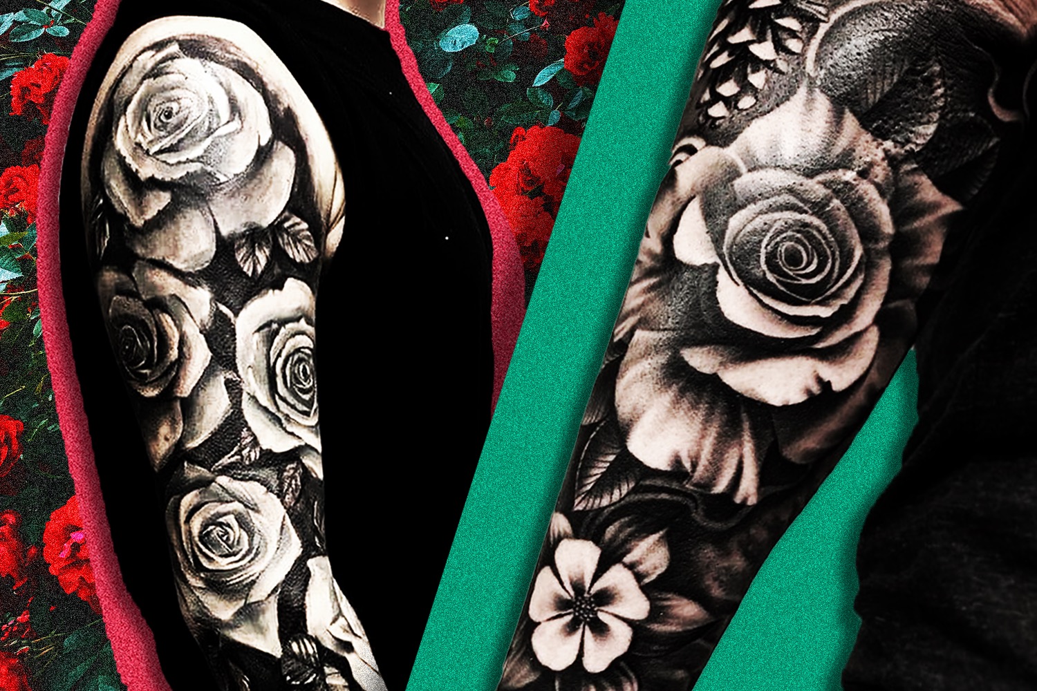 Flower tattoo  Visions Tattoo and Piercing