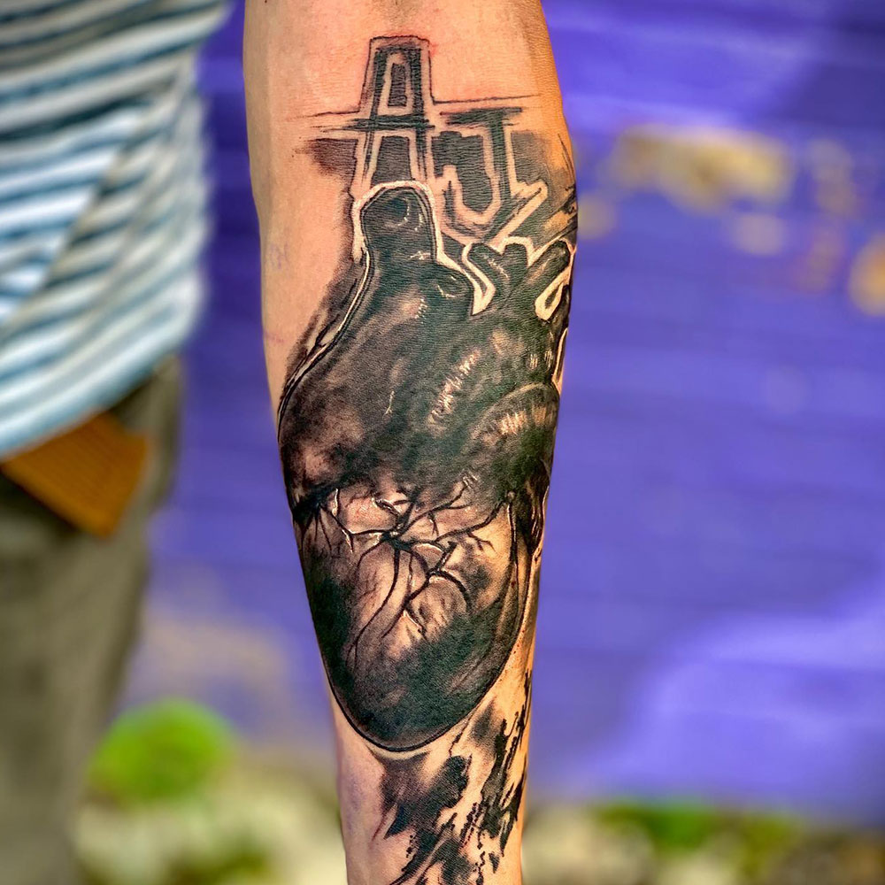half sleeve tattoo designs lower arm