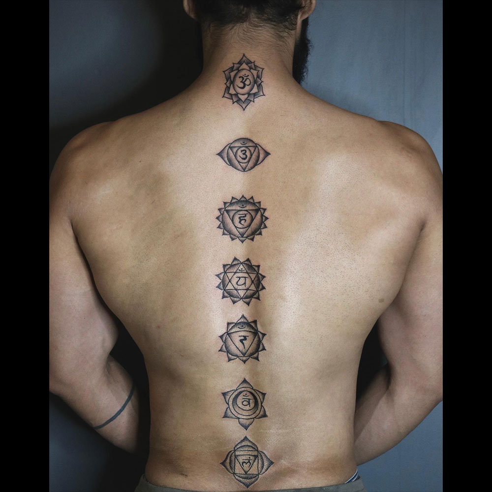 50 Spiritual Tattoos To Unlock Your Chakras