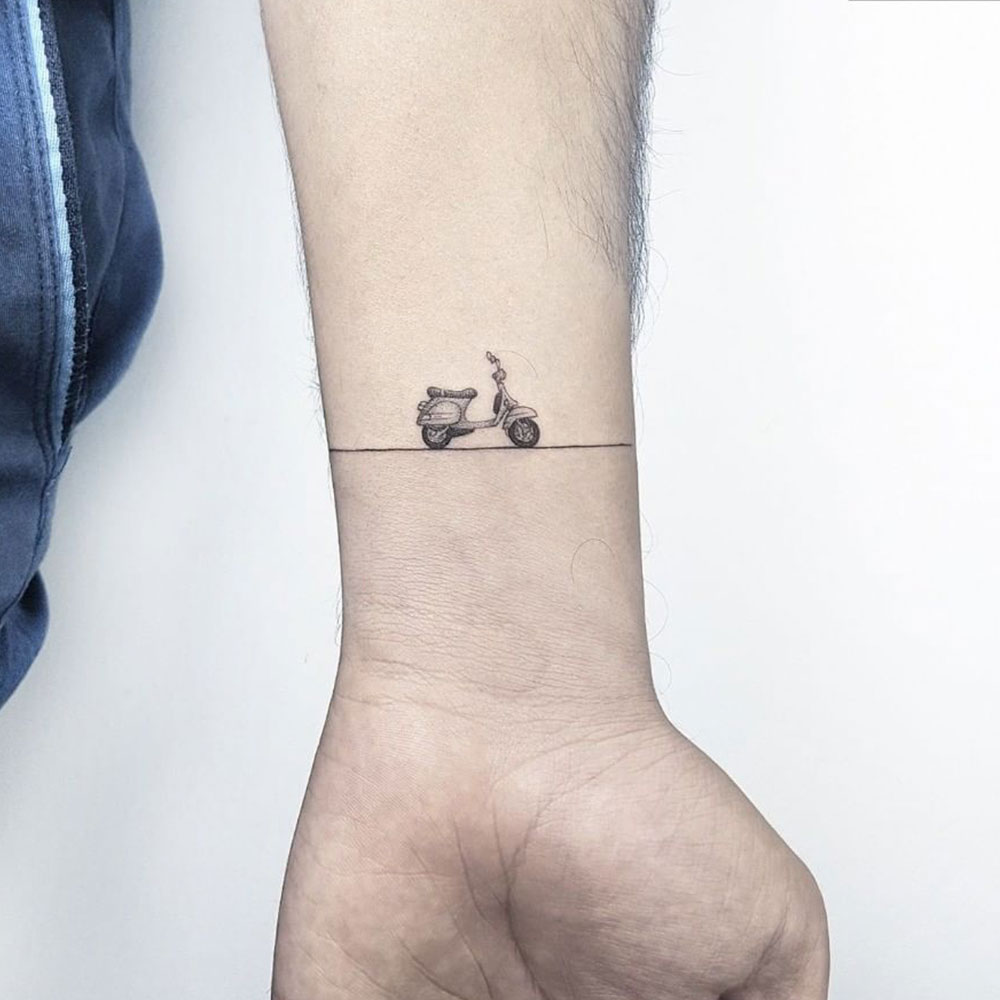 60 Quarter Sized Tattoos For Men  Mini Design Ideas