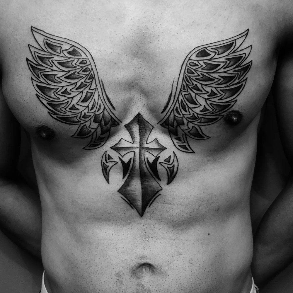 Top 10 Cross Tattoo Designs for Symbolic Body Art  Chronic Ink Tattoo