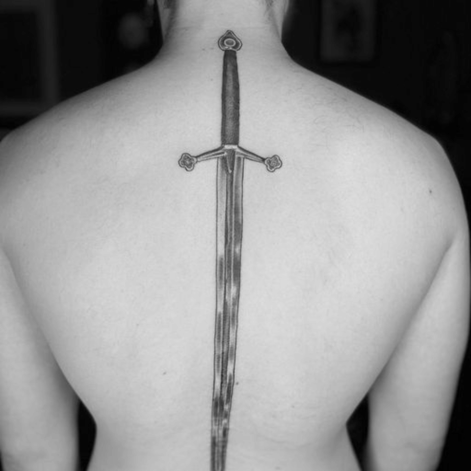 15 Impeccable Sword Tattoos  Tattoodo