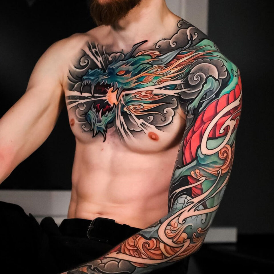 Top 10 Japanese Dragon Tattoo Ideas  Chronic Ink