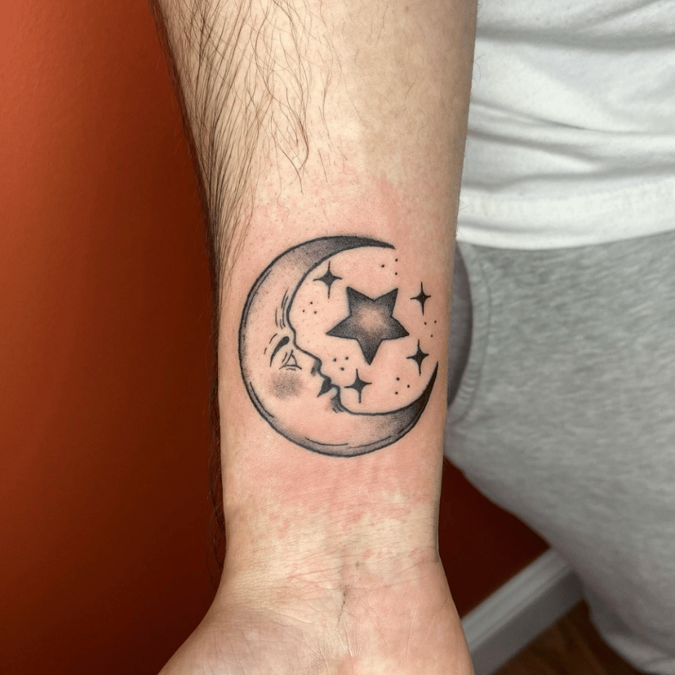 20 Dreamy Moon Tattoo Designs  Meaning  The Trend Spotter