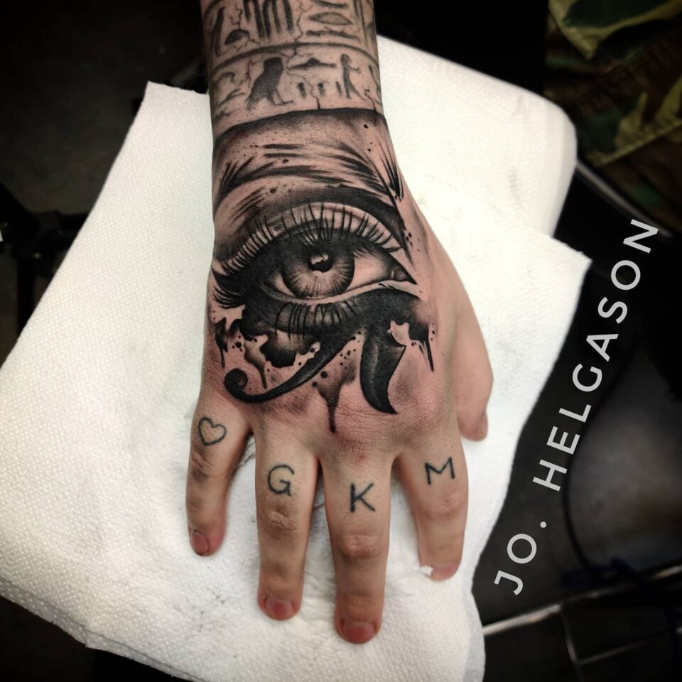 Eye of Horus Realism Tattoo Source: Húðflúrstofa Norðurlands via Facebook