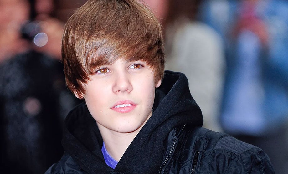 Justin Bieber Fringe Hairstyle