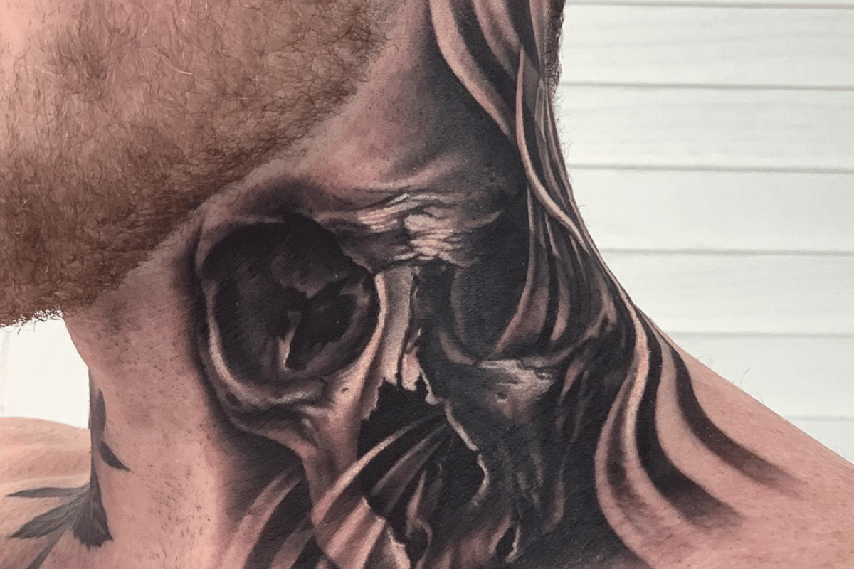 40 Modern Rose Tattoos For Neck  Tattoo Designs  TattoosBagcom