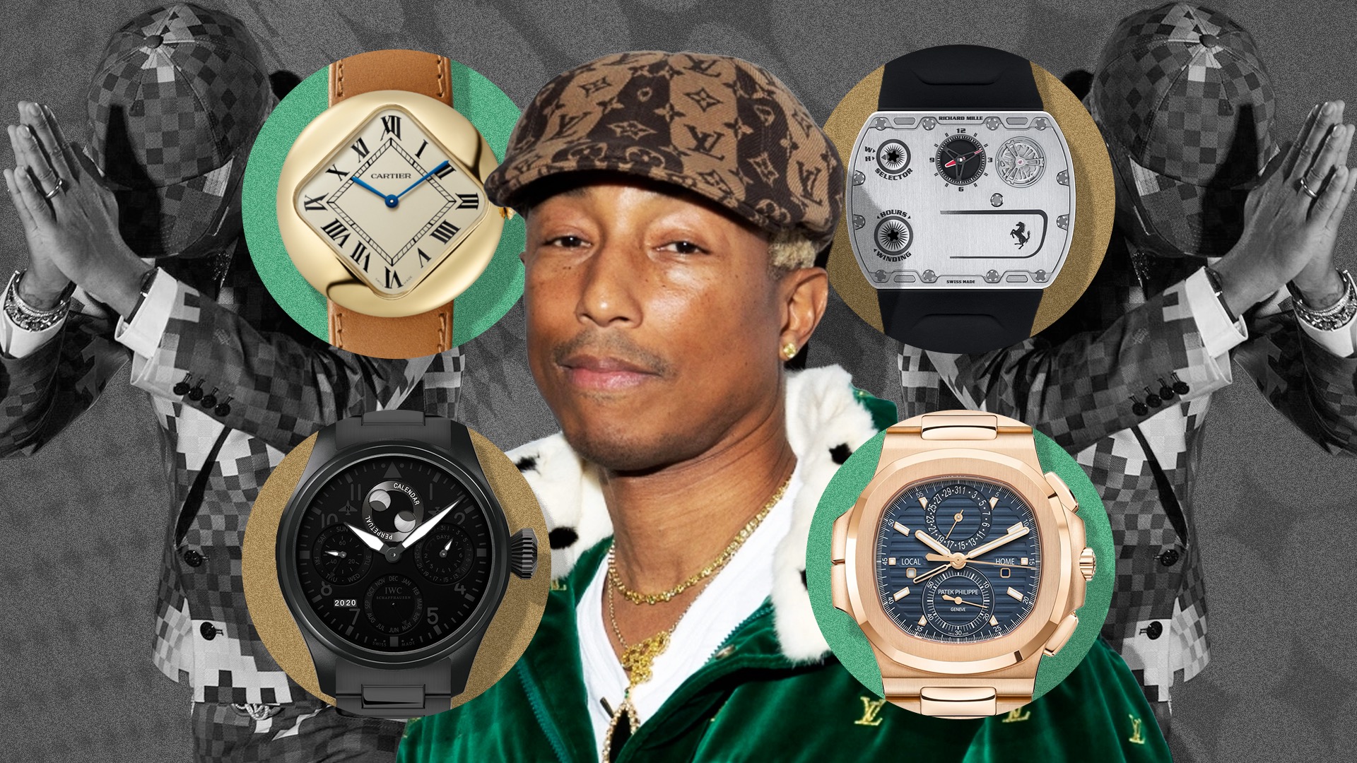 Pharrell Williams' First Louis Vuitton Show Was The Luxury Watch