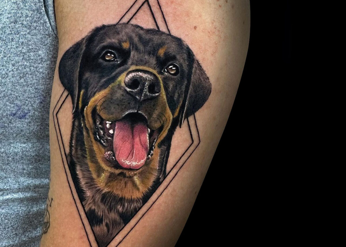 100 Heartwarming Dog Memorial Tattoos and Ideas to Honor Your Dog  Tattoo  Me Now