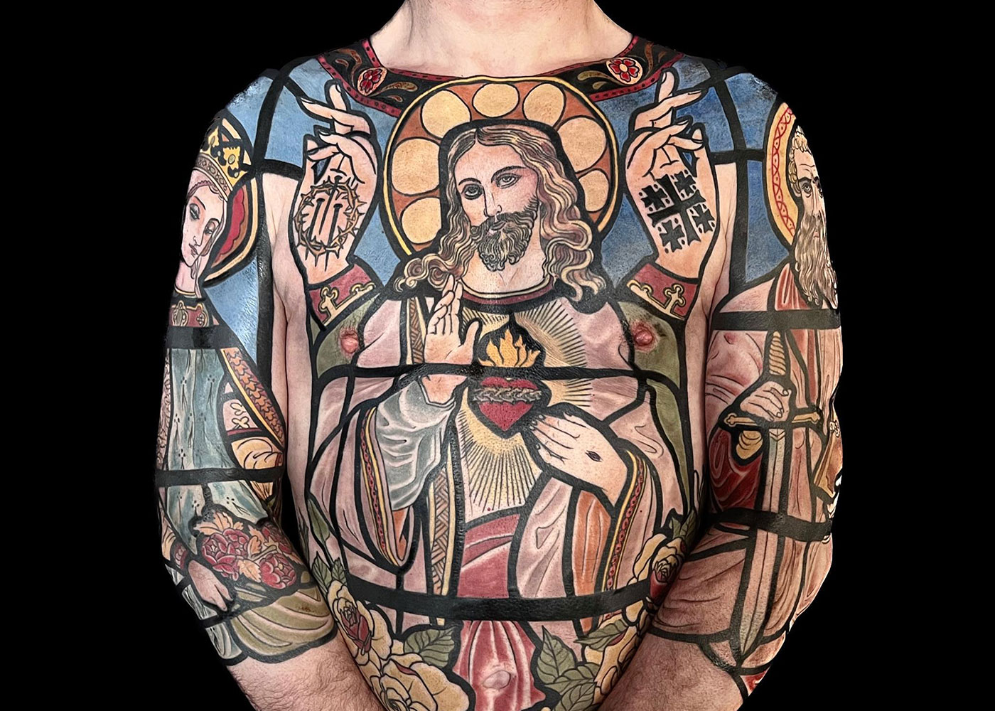Orthodox cross tattoos