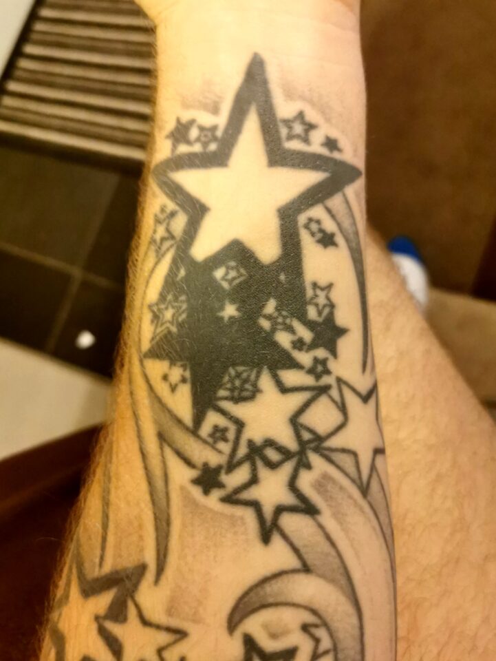 star cluster hand tattooTikTok Search