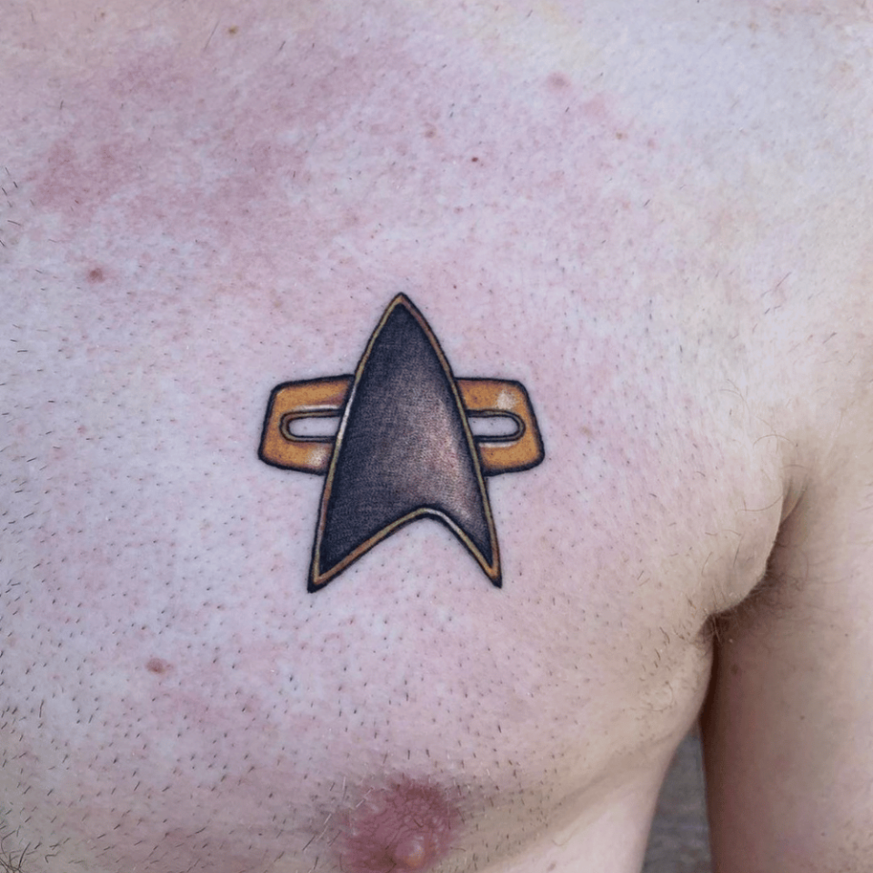 Star Trek Tattoo  Etsy