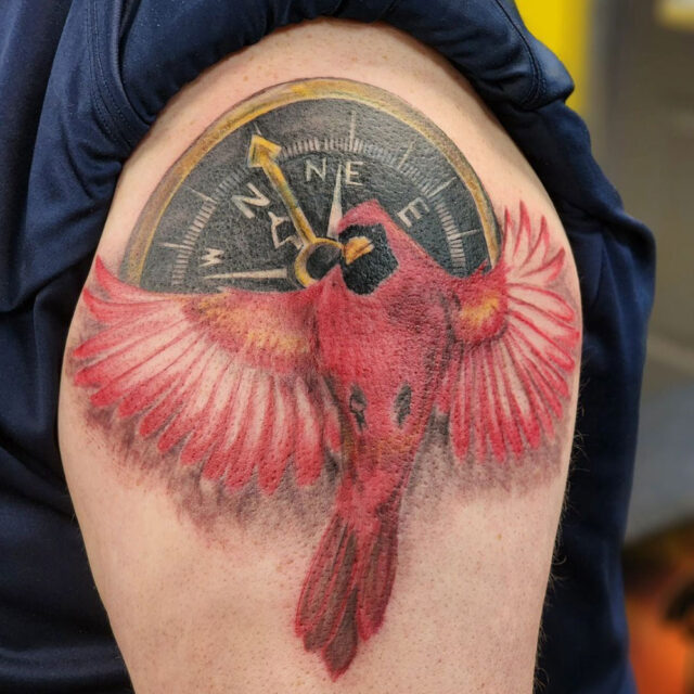 Top 100 Best Cardinal Tattoos For Women  Red Bird Design Ideas
