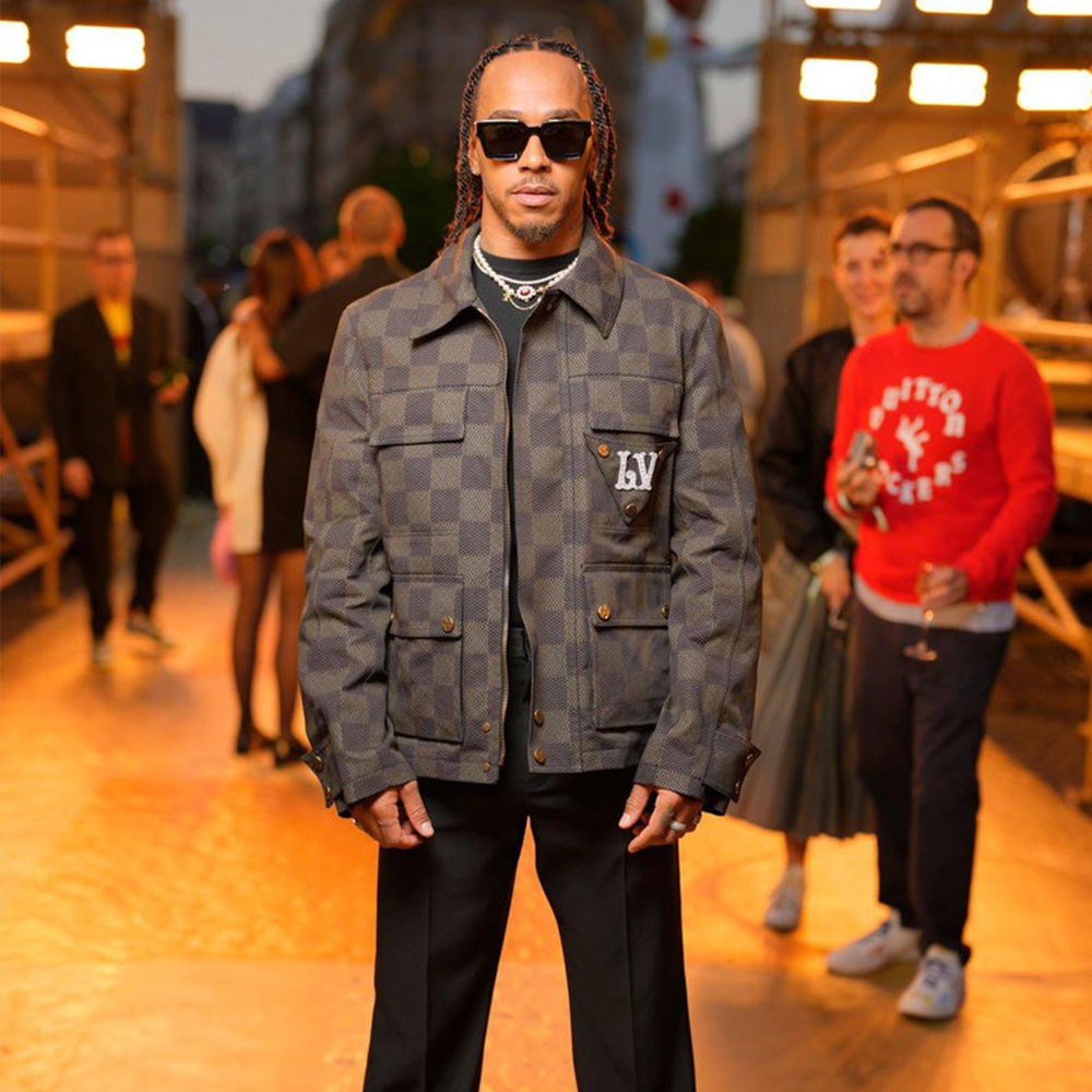 Black Coffee shows love to Pharrell Williams at his Louis Vuitton debut in  Paris