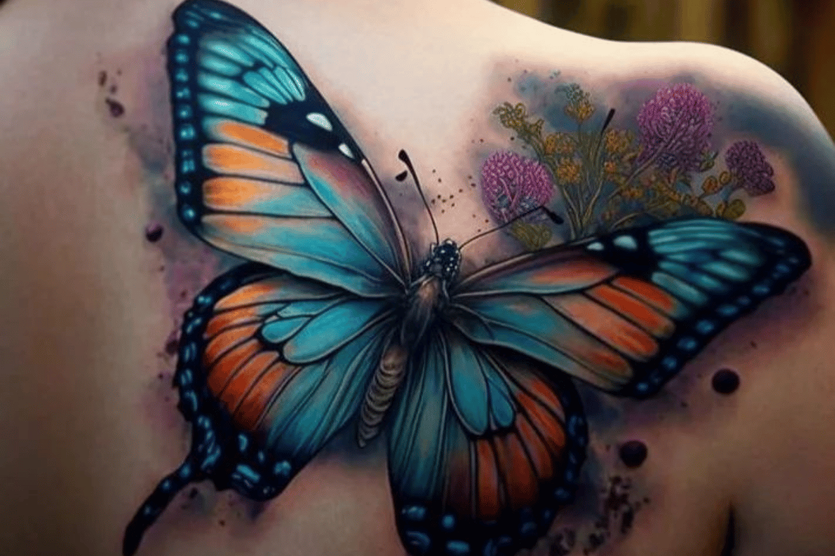 61 Pretty Butterfly Tattoo Designs and Placement Ideas  StayGlam