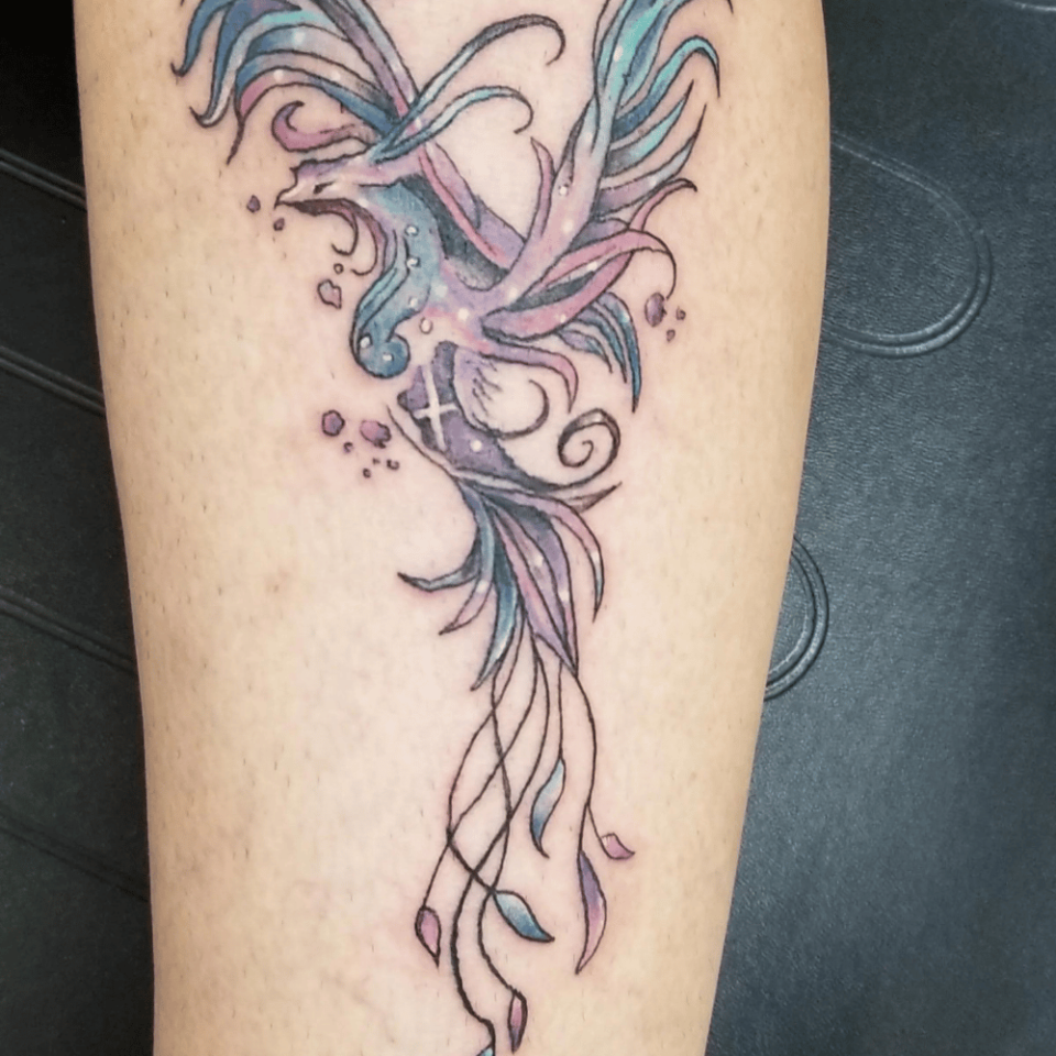 feminine tribal phoenix