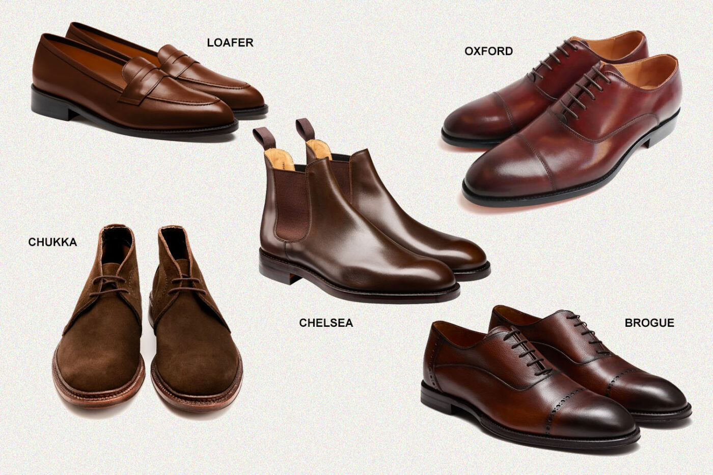 What color shoes should I wear with black trousers? - Quora