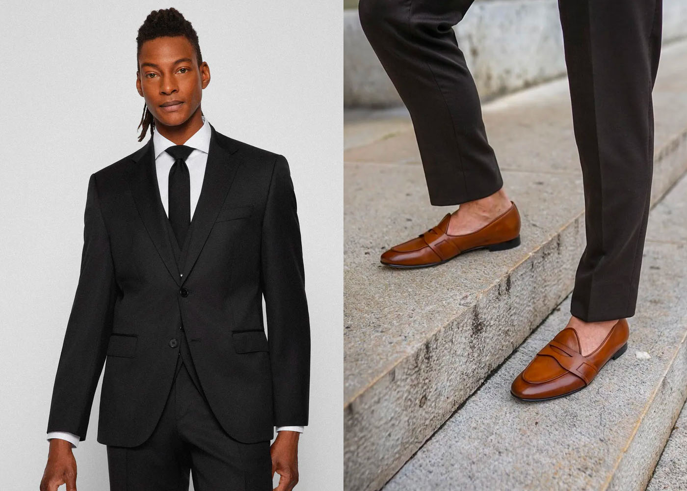 Hitz Men's Brown Leather Slip-On Formal Shoes – Hitz Shoes Online
