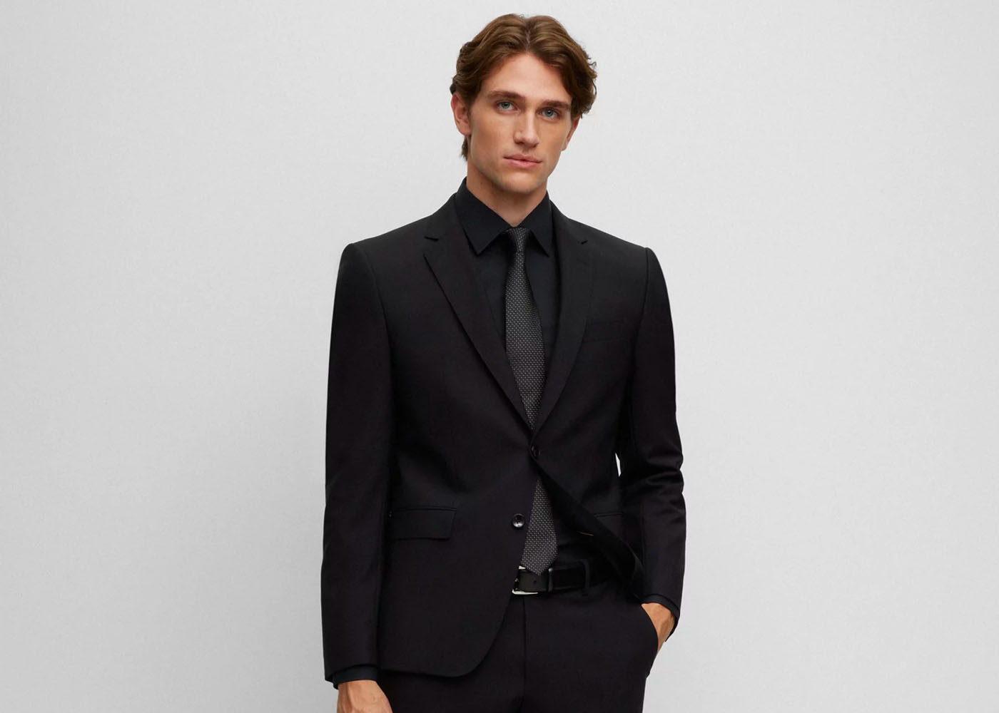 Is it ok to wear a black suit jacket with a different pair of