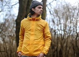 Person in yellow jacket inspires 2024 exploration.