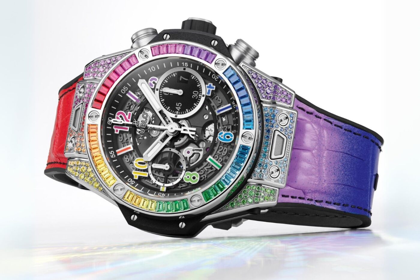 Kylian Mbappé's $100,000 Hublot Big Bang Unico Titanium Rainbow is an insane piece... but we wouldn't expect anything less. 