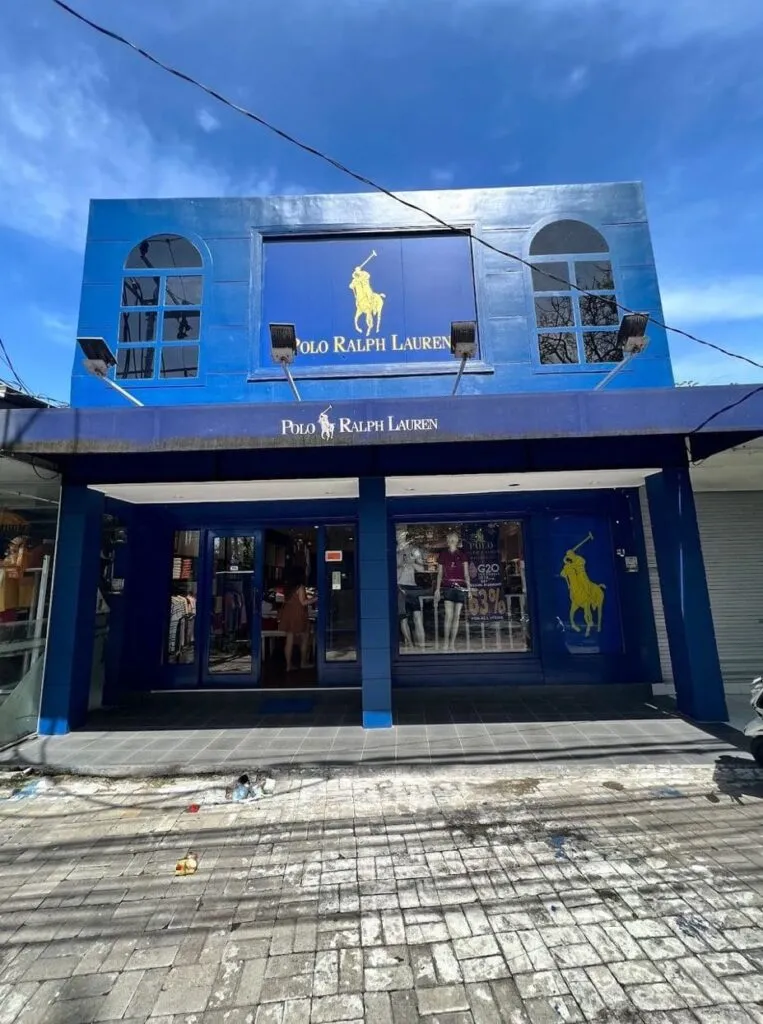 A lookalike Polo store in bali, Indonesia. 