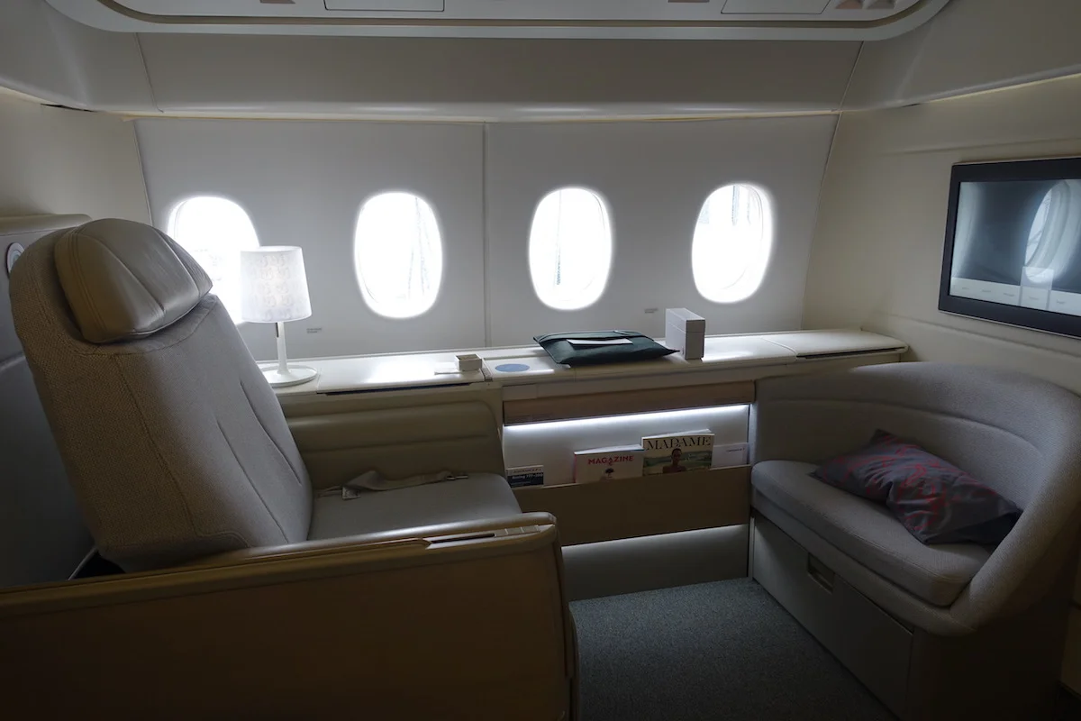 Air France's current 'La Premiere' first class cabin. 