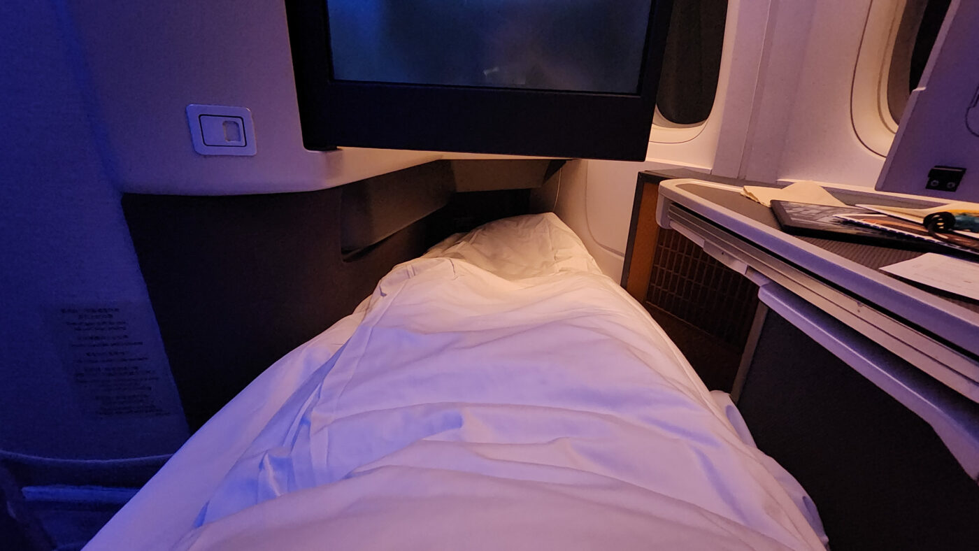 Cathay Pacific’s A350 Business Classbed