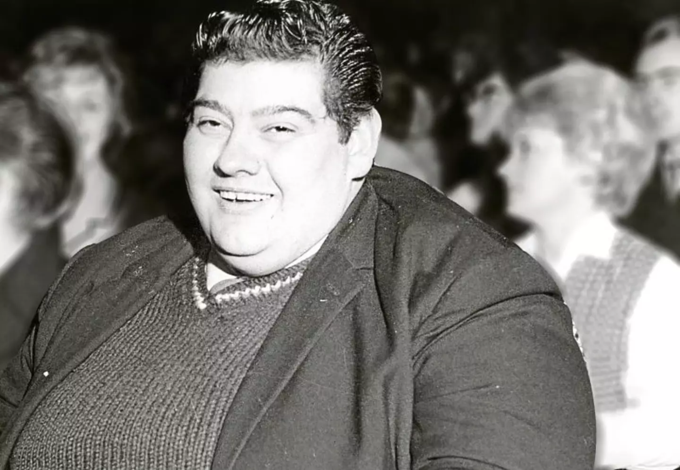 Angus Barbieri before his weight loss. 