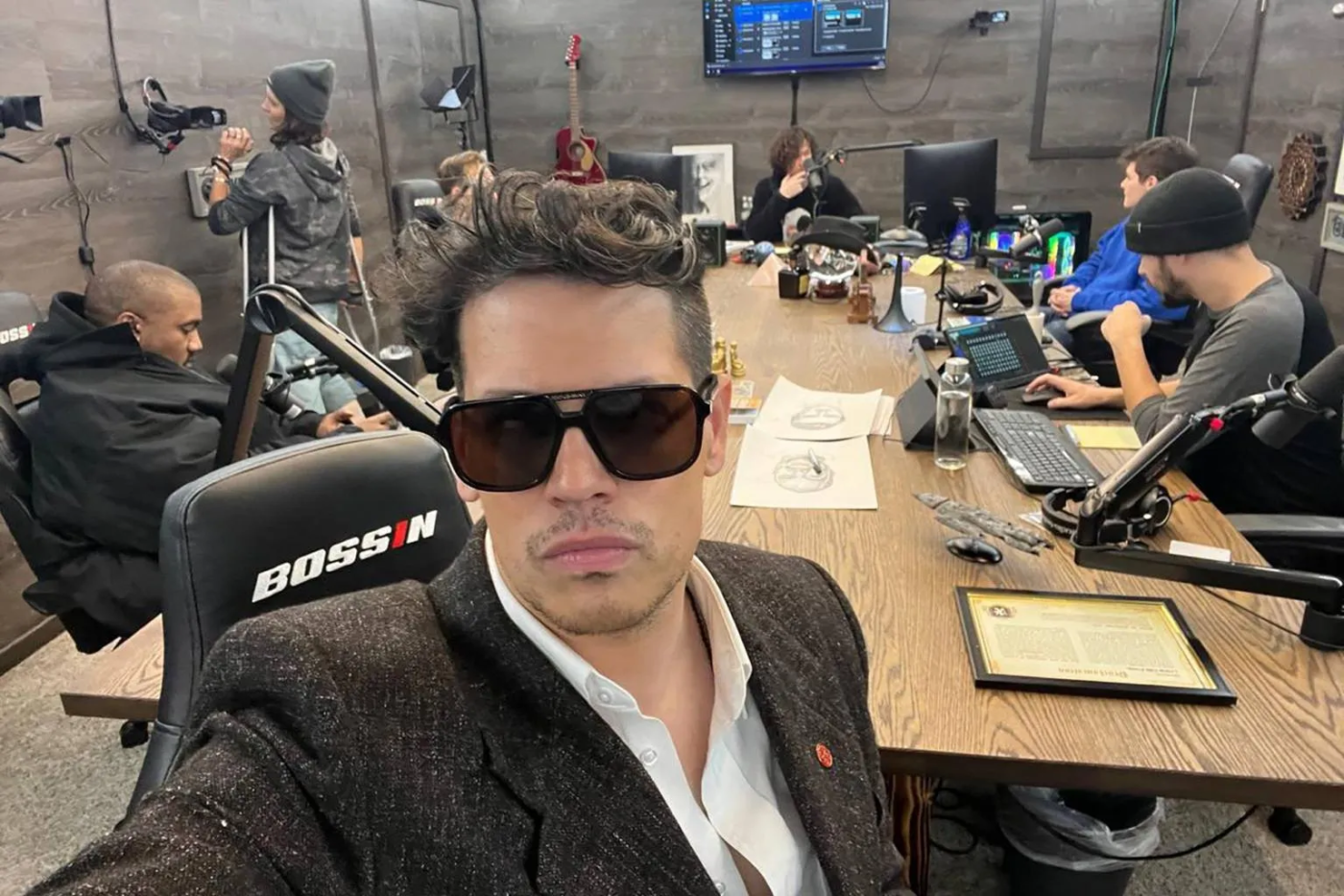 Yiannopoulos with Kanye West