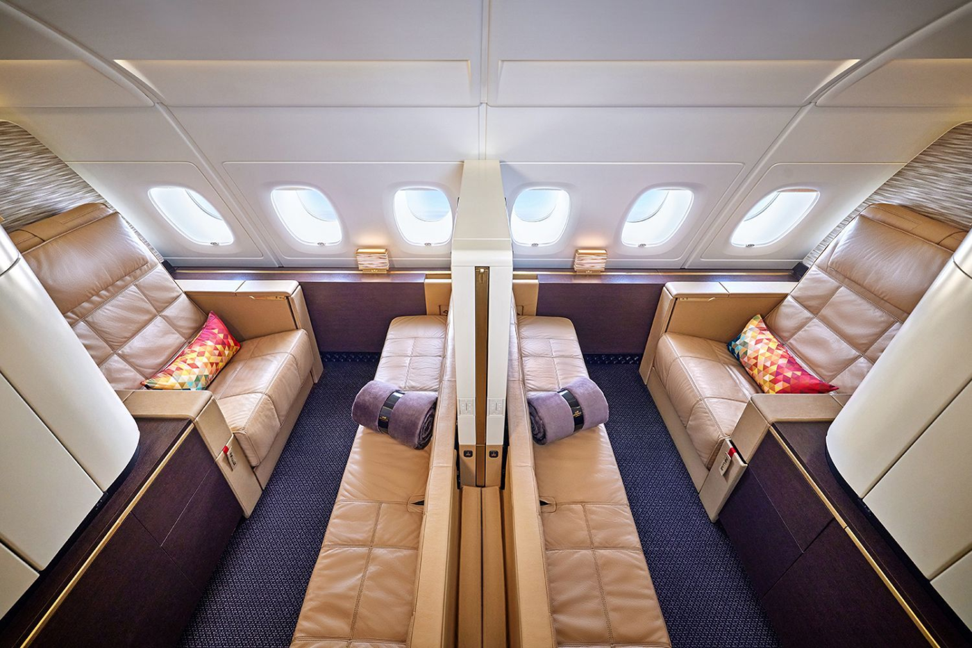 Etihad's 'The Residence' first class seat 