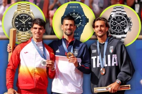 Carlos Alcaraz, Novak Djokovic And Lorenzo Musetti Compete For Best Watch At The Olympics