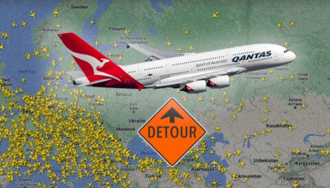 Why Qantas Is Taking The Long Way Around: The Real Cost Of Flying Over Conflict Zones