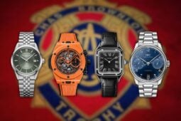 Luxury watches arrayed for 2024.