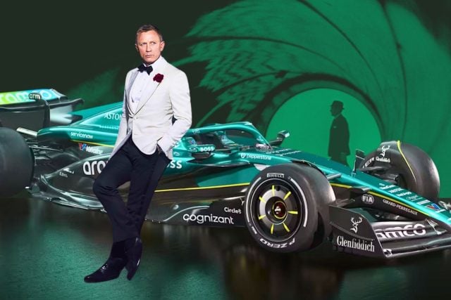James Bond Aston Martin f1
