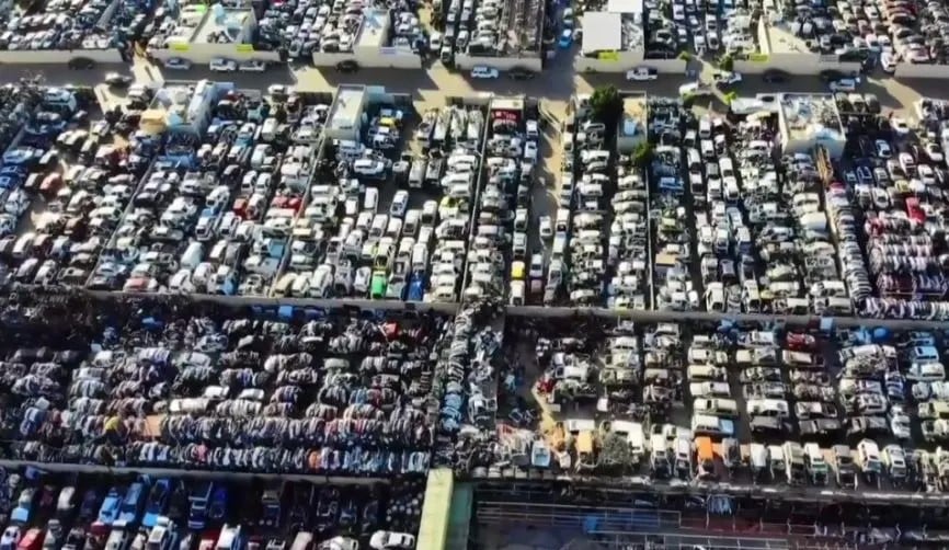 Dubai Car Graveyard