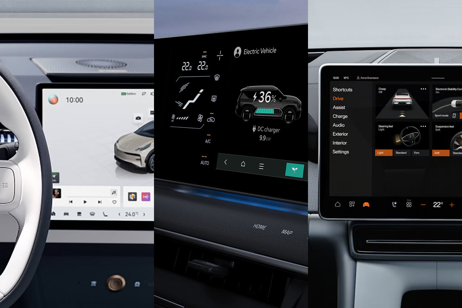 The Best And Worst Infotainment Systems In Popular EVs Right Now