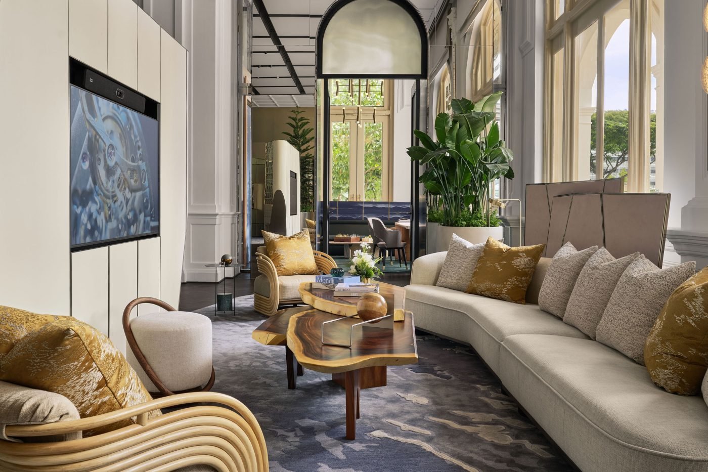 AP House Singapore – Heritage-inspired space with the first AP Café. Image: Audemars Piguet