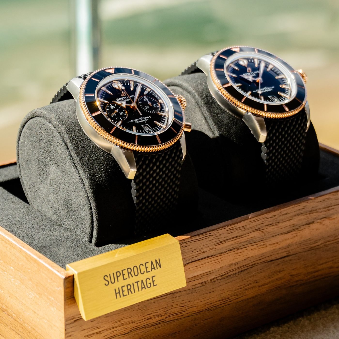 La gama Superocean Heritage de Breitling, que incluye el nuevo movimiento interno B31.