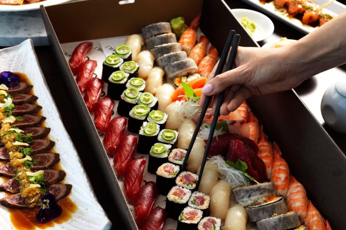 Nobu Sushi platter