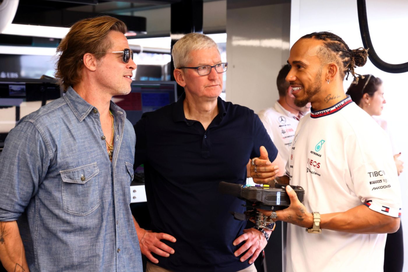 Lewis Hamilton pitched the F1 movie, Apple funded it, Brad Pitt starred.