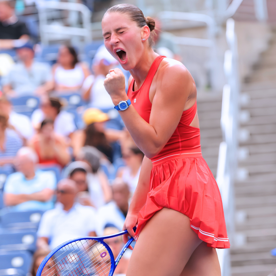 Marta Kostyuk US Open Match - Patek Philippe Aquanaut