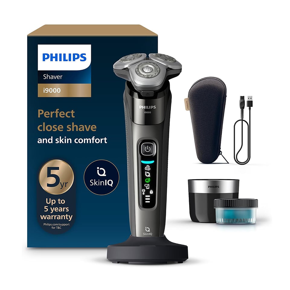 Philips i9000 Wet & Dry Shaver with SkinIQ